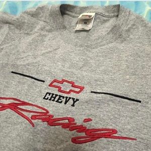 #chevy racing embroidered tee!